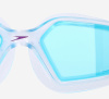 Очки для плавания Speedo Hydropulse детские (бордовый/прозрачный/голубой)